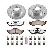 Power Stop 00-02 Dodge Dakota Front Z36 Truck & Tow Brake Kit