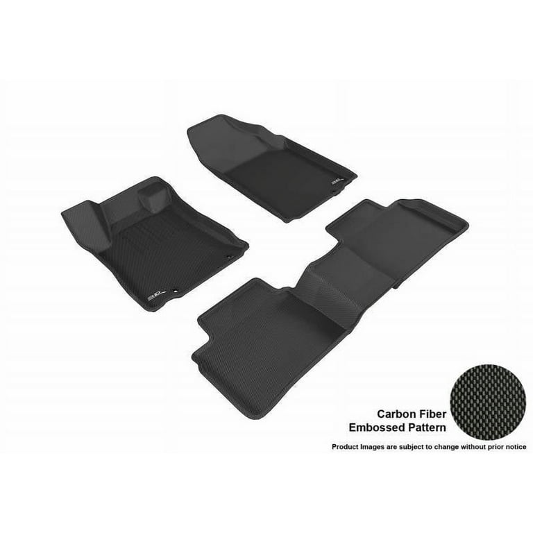 3D MAXpider L1NS09201509 2016-2018 Nissan Altima Kagu 1st & 2nd Row Floormats - Black
