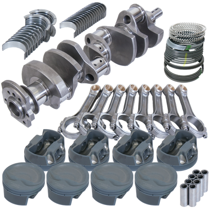 Eagle Chevy LT1350 1Pc 3.750in Crank 6.000in I-Beam Rods -16cc 4.060in Pistons Rotating Assembly
