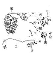 Load image into Gallery viewer, OEM Mopar Engine Oil Filter Heat Shield Nut (6505316AA) X1