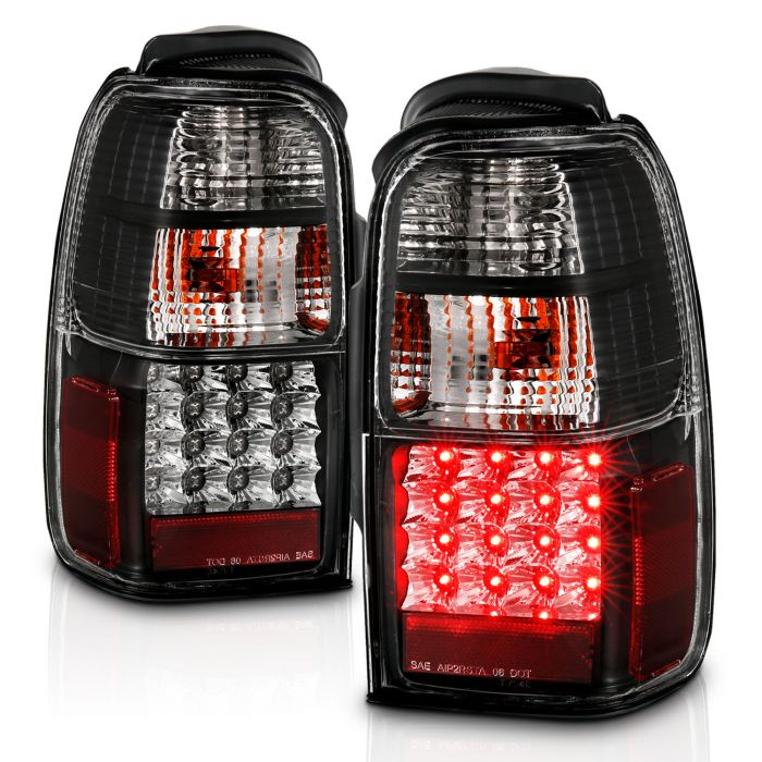 ANZO TOYOTA 4RUNNER 01-02 LED TAIL LIGHTS BLACK - 311099 ANZO