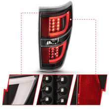 Load image into Gallery viewer, ANZO FORD F-150 09-14 LED TAIL LIGHTS G2 BLACK CLEAR LENS - 311257