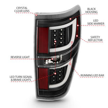 Load image into Gallery viewer, ANZO FORD F-150 09-14 LED TAIL LIGHTS G2 BLACK CLEAR LENS - 311257