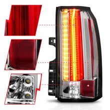 Load image into Gallery viewer, ANZO GMC YUKON / XL / DENALI 15-20 LED TAIL LIGHTS CHROME - 311277