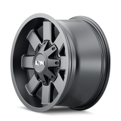 ION 141 18x9 / 8x165.1 BP / 18mm Offset / 125.2mm Hub Satin Black Wheel