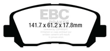 Load image into Gallery viewer, EBC YellowStuff Front Brake Pads - DP43007R