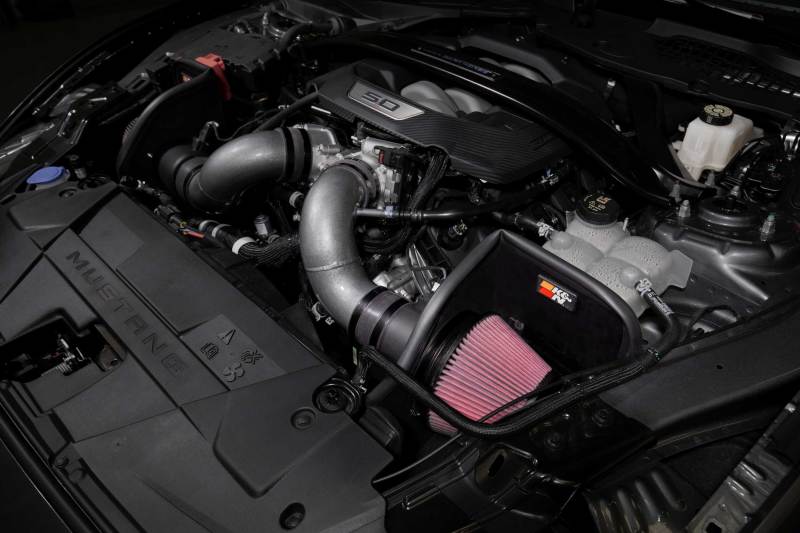 K&N 2024+ Ford Mustang V8 5.0L Typhoon Performance Air Intake System K&N Engineering