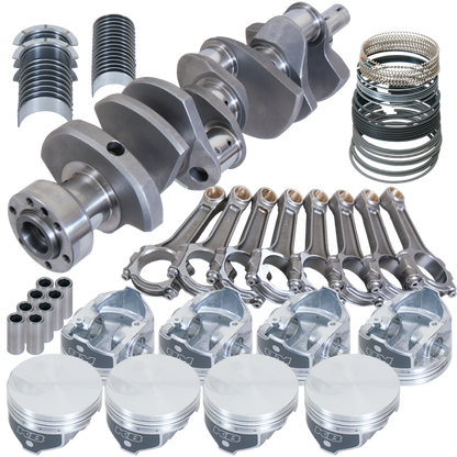 Eagle Chevy 454 1Pc 4.250in Crank 6.385in I-Beam Rod -3cc Flat Top 4.320in Pistons Rotating Assembly