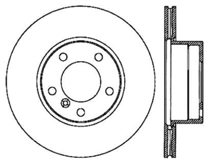 StopTech Drilled Sport Brake Rotor Stoptech