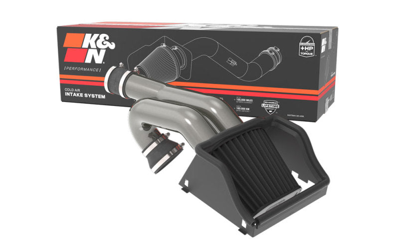 K&N 15-23 Ford F-150 (Incl. Raptor) 2.7L/3.5L V6 Performance Air Intake System K&N Engineering