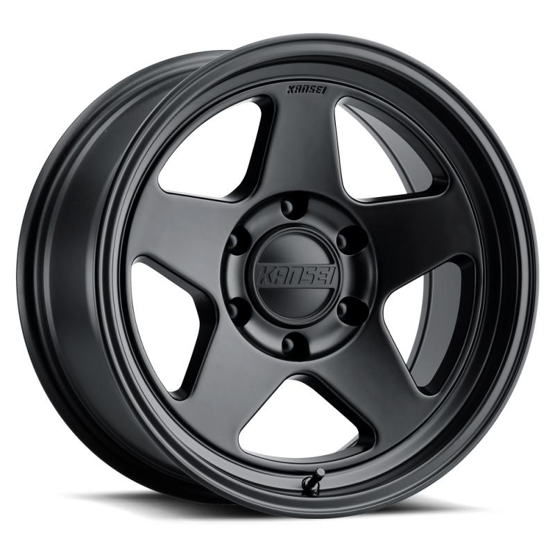 Kansei K12MB Knp 17x8.5in / 5x139.7 BP / 0mm Offset / 106.5mm Bore - Matte Black Wheel