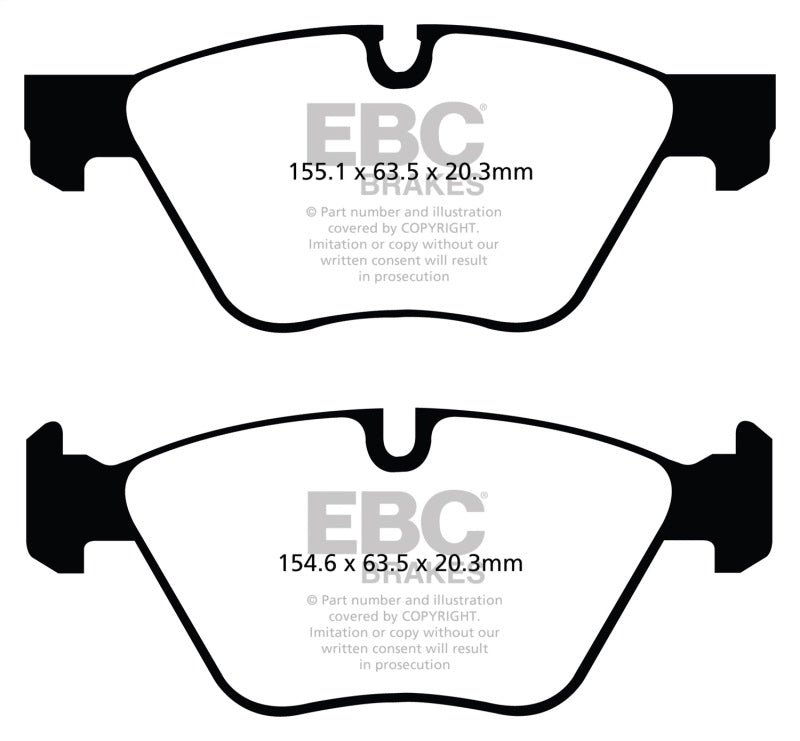 EBC YellowStuff Front Brake Pads - DP42088R