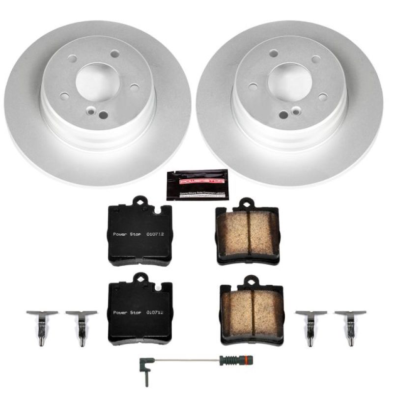 Power Stop 00-03 Mercedes-Benz CLK430 Rear Z23 Evolution Sport Coated Brake Kit PowerStop
