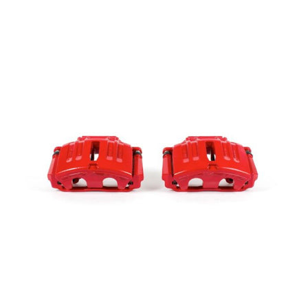 Power Stop 05-13 Chevrolet Corvette Front Red Calipers w/Brackets - Pair PowerStop