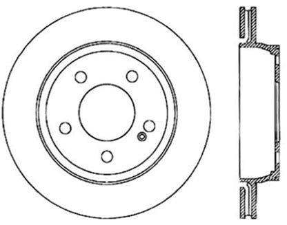 StopTech Drilled Sport Brake Rotor Stoptech