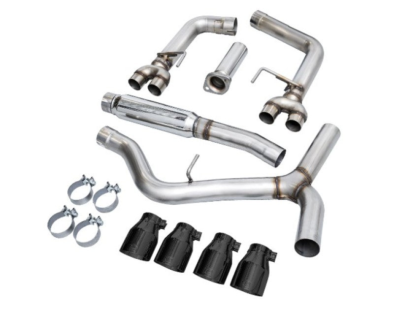 AWE Tuning 2022+ VB Subaru WRX Track Edition Exhaust - Diamond Black Tips AWE Tuning