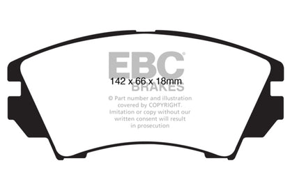 EBC GreenStuff Front Brake Pads - DP22014 EBC