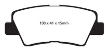 Load image into Gallery viewer, EBC GreenStuff Rear Brake Pads - DP22031