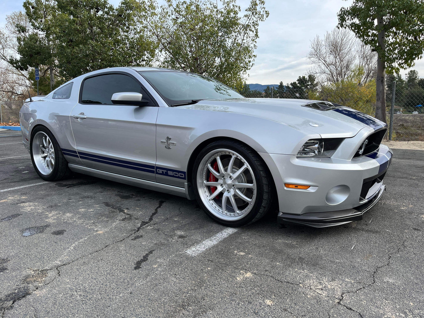 Anderson Composites 10-14 Mustang ShelbyGT500 Carbon Fiber Front Lip AC-FL1213FDGT-GT