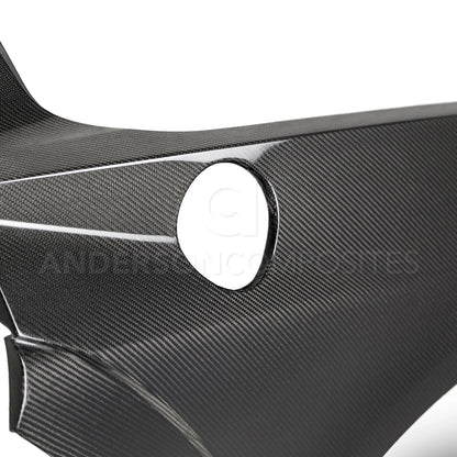 Anderson Composites 20-24 Chevrolet  Corvette C8 Carbon Fiber Rear Fenders - AC-RF20CHC8