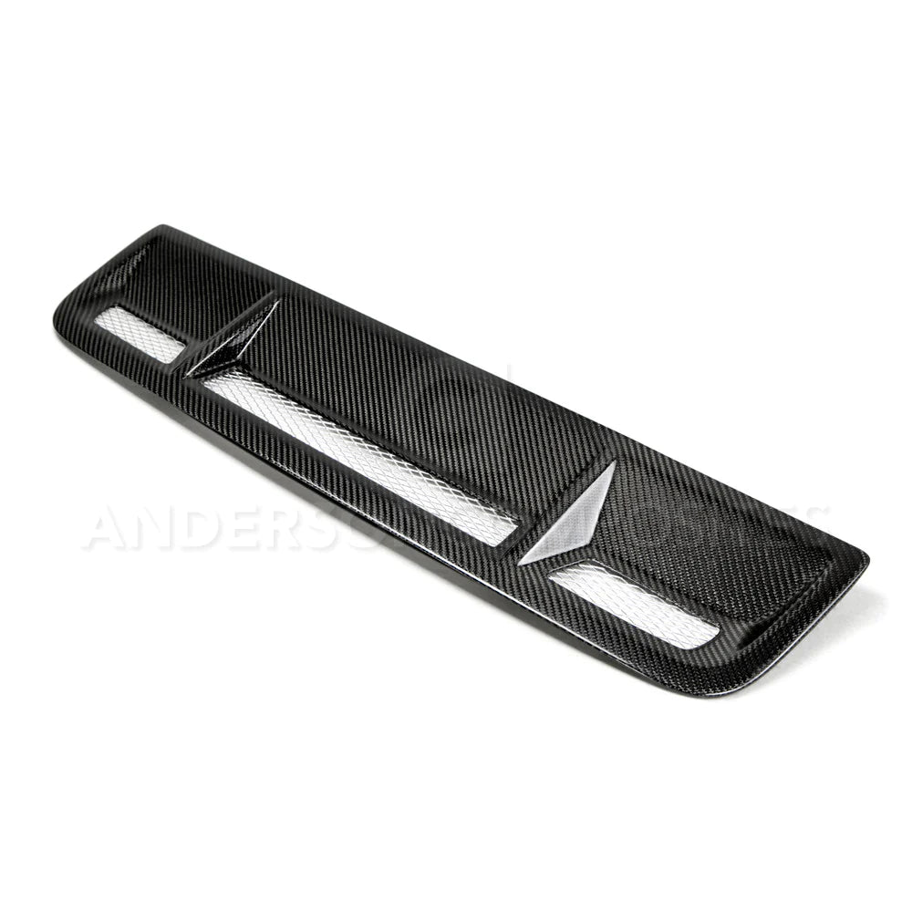 Anderson Composites 2010 - 2014 Shelby GT500 Carbon Fiber Hood Vent - AC-HV11MU500