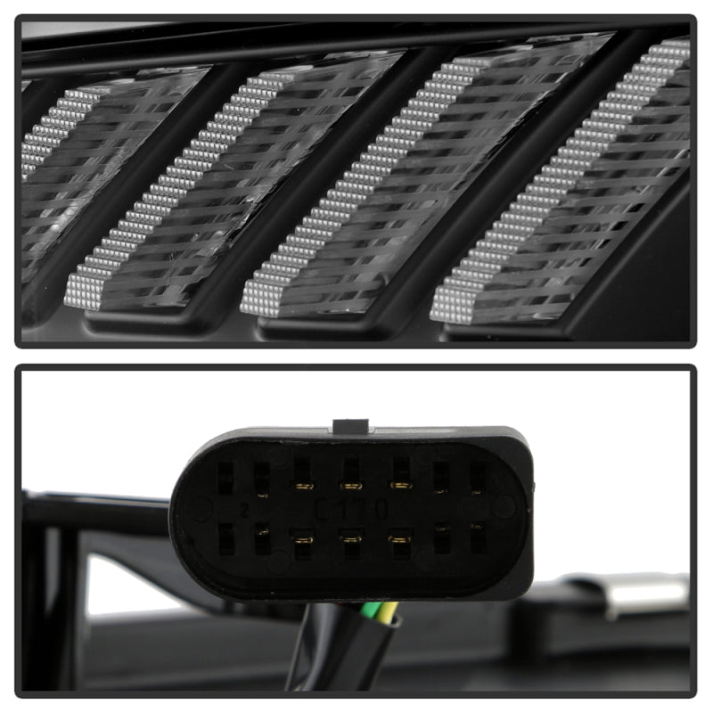 Spyder 13-16 Audi A4/S4 HID Model Only Projector Headlights - Black PRO-YD-AA413HIDSI-BK SPYDER