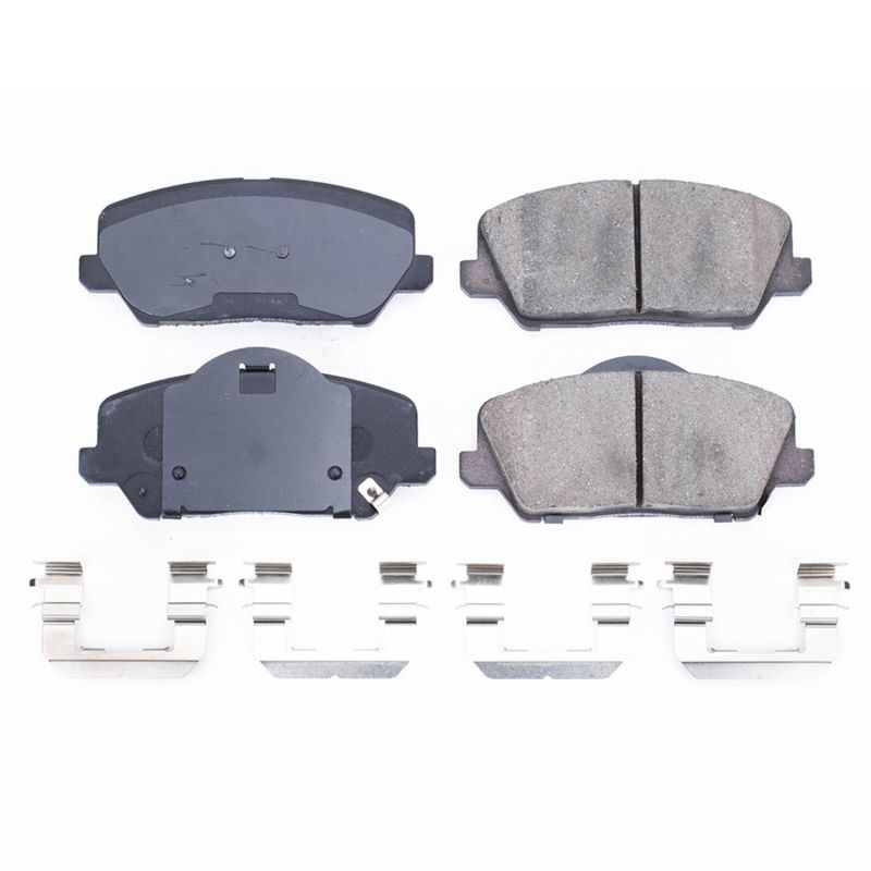Power Stop 2014 Kia Forte Front Z17 Evolution Ceramic Brake Pads w/Hardware PowerStop