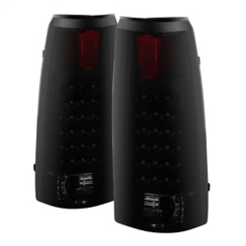 Xtune Yukon Denali 99-00 LED Tail Lights Black Smoked ALT-JH-CCK88-LED-BKSM SPYDER