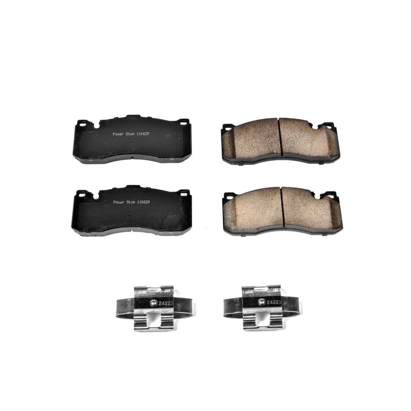 Power Stop 08-13 BMW 135i Front Z17 Evolution Ceramic Brake Pads w/Hardware PowerStop