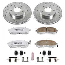 Load image into Gallery viewer, Power Stop 00-01 Infiniti I30 Front Z26 Street Warrior Brake Kit