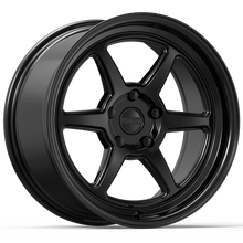 Load image into Gallery viewer, Kansei K14B Roku 18x9in / 5x100 BP / 12mm Offset / 66.56mm Bore - Gloss Black Wheel