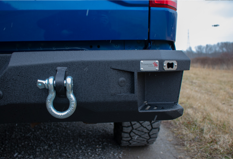 Fishbone Offroad 15-20 Ford F150 Rear Bumper  - Black Fishbone Offroad