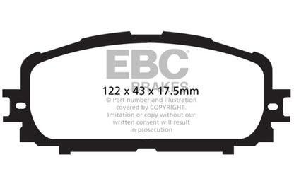 EBC GreenStuff Front Brake Pads - DP21897 EBC
