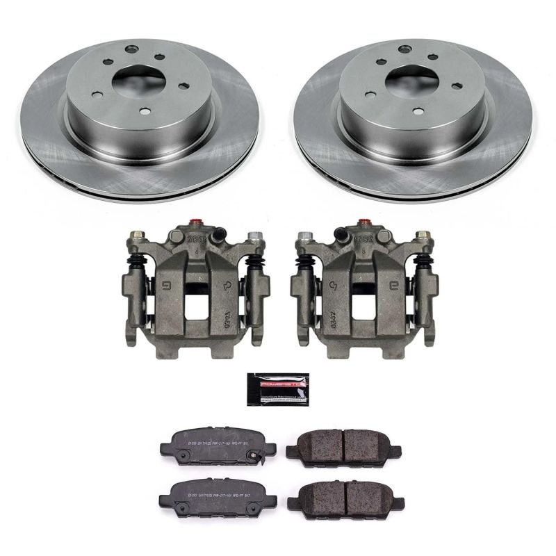 Power Stop 2018 Nissan Maxima Rear Autospecialty Brake Kit w/Calipers PowerStop