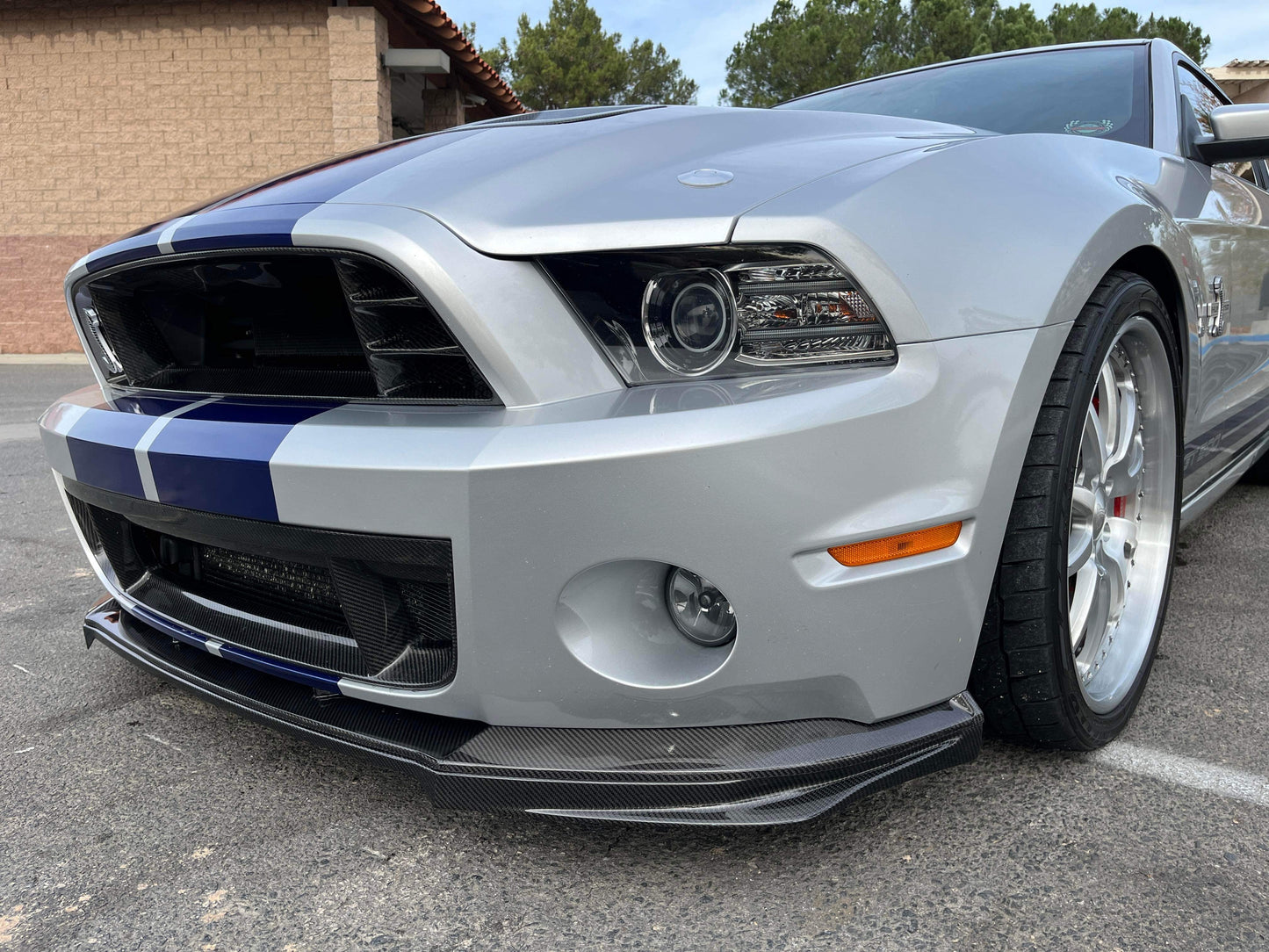 Anderson Composites 10-14 Mustang ShelbyGT500 Carbon Fiber Front Lip AC-FL1213FDGT-GT