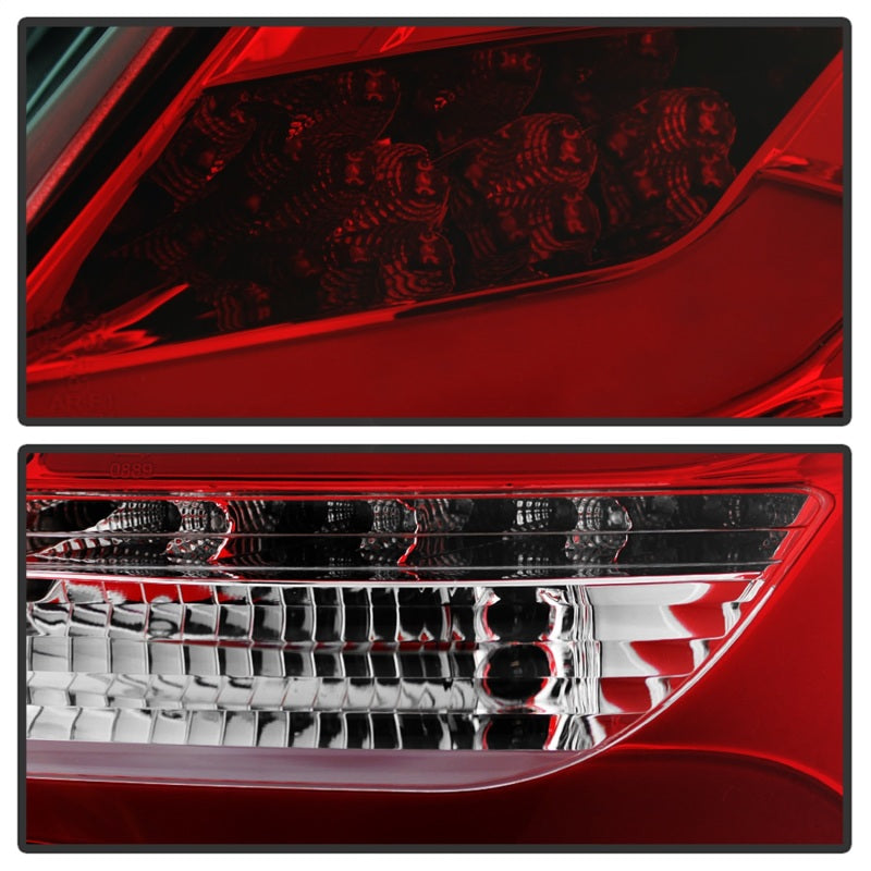 Spyder 12-14 Ford Focus 5DR LED Tail Lights - Red Clear (ALT-YD-FF12-LED-RC) SPYDER