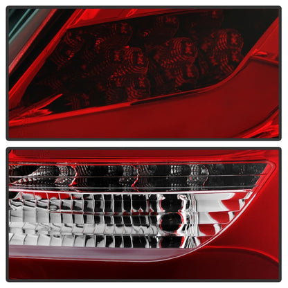 Spyder 12-14 Ford Focus 5DR LED Tail Lights - Red Clear (ALT-YD-FF12-LED-RC) SPYDER