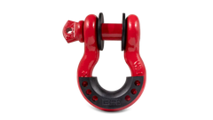 Body Armor 3/4 RED D-RING WITH ISOLATORS (SINGLE)