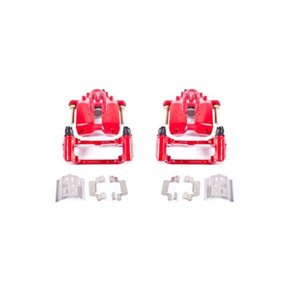 Power Stop 04-05 Cadillac XLR Rear Red Calipers w/Brackets - Pair PowerStop