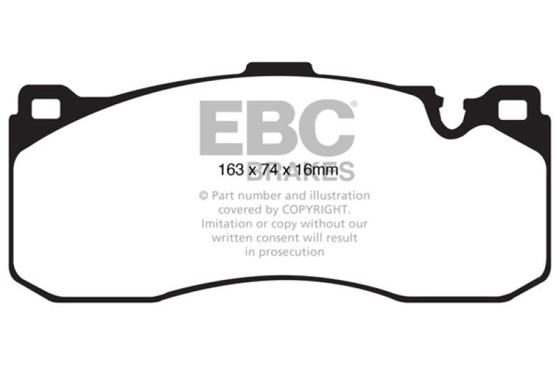 EBC GreenStuff Front Brake Pads - DP21995