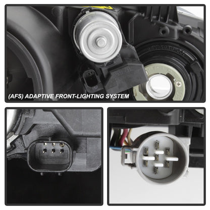 xTune 10-12 Lexus ES350 Driver Side HID/AFS Headlight - OEM Left (PRO-JH-LES10-AFS-OE-L) SPYDER