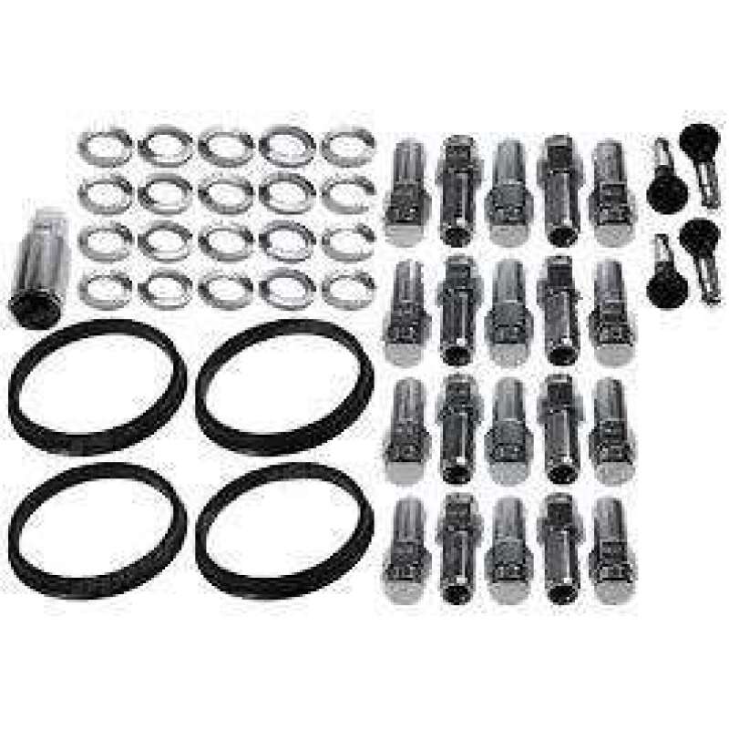 Race Star 14mm x 1.5 1.38in. Shank W/ 7/8in. Head Closed End Ram Truck Lug Kit - 20 PK 601-1415-20