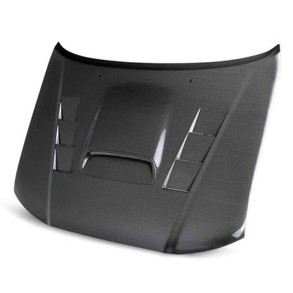 Seibon HD05TYTA-TS Carbon Fiber TS-Style Hood for 2005–2011 Toyota Tacoma