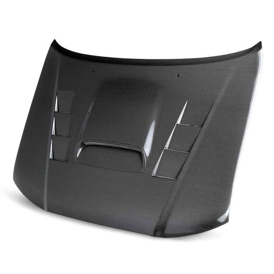 Seibon HD05TYTA-TS Carbon Fiber TS-Style Hood for 2005–2011 Toyota Tacoma