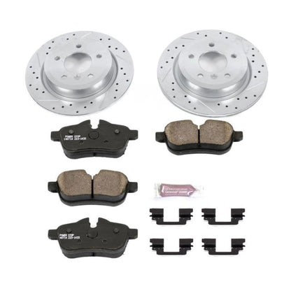 Power Stop 11-16 BMW Z4 Rear Z23 Evolution Sport Brake Kit PowerStop