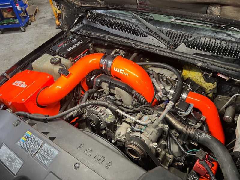 Wehrli 04.5-05 Duramax LLY 4in Stage 2 Intake Kit - Kiwi Green - WCF100301-KIWI