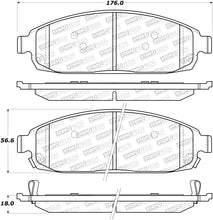 Load image into Gallery viewer, StopTech Premium Ceramic Brake Pads - 308.10800