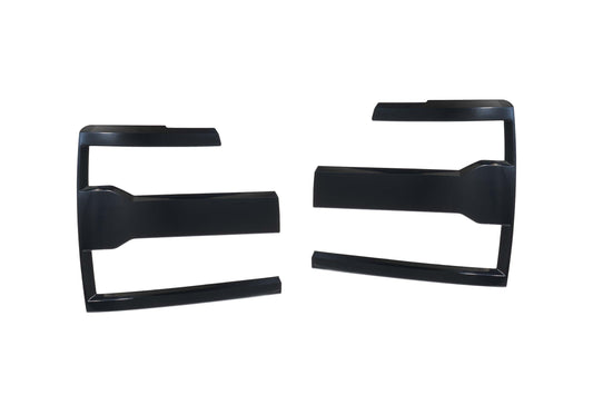 XB LED Headlight Trim Bezels: LF541 (Unfinished / Set)