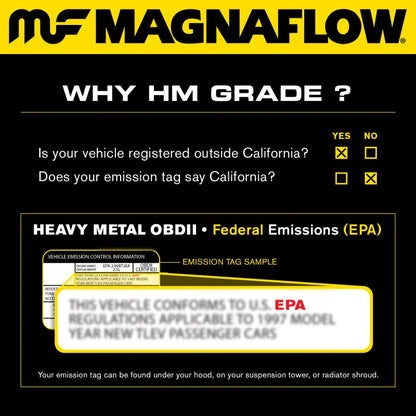 Magnaflow Conv DF 10-12 Fusion Hybrid 2.5L Magnaflow