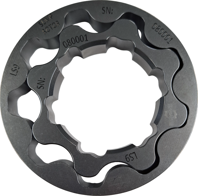 Boundary LS9 Sump Rotor Billet Oil Pump Gear for 2009-2013 ZR1 - LS9-OPG-SUMPROTOR